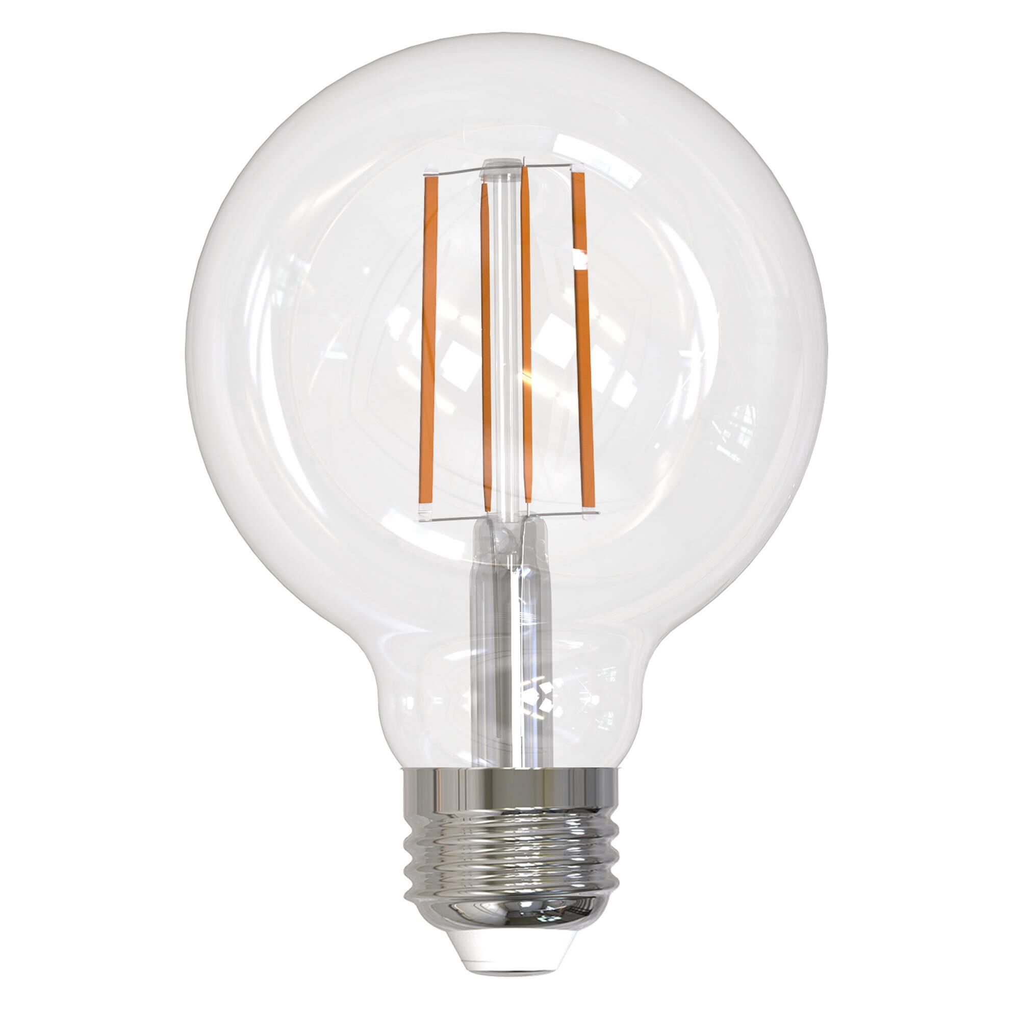 13 Watt LED G25 2700K Filament Clear E26 Fully Compatible Dimming