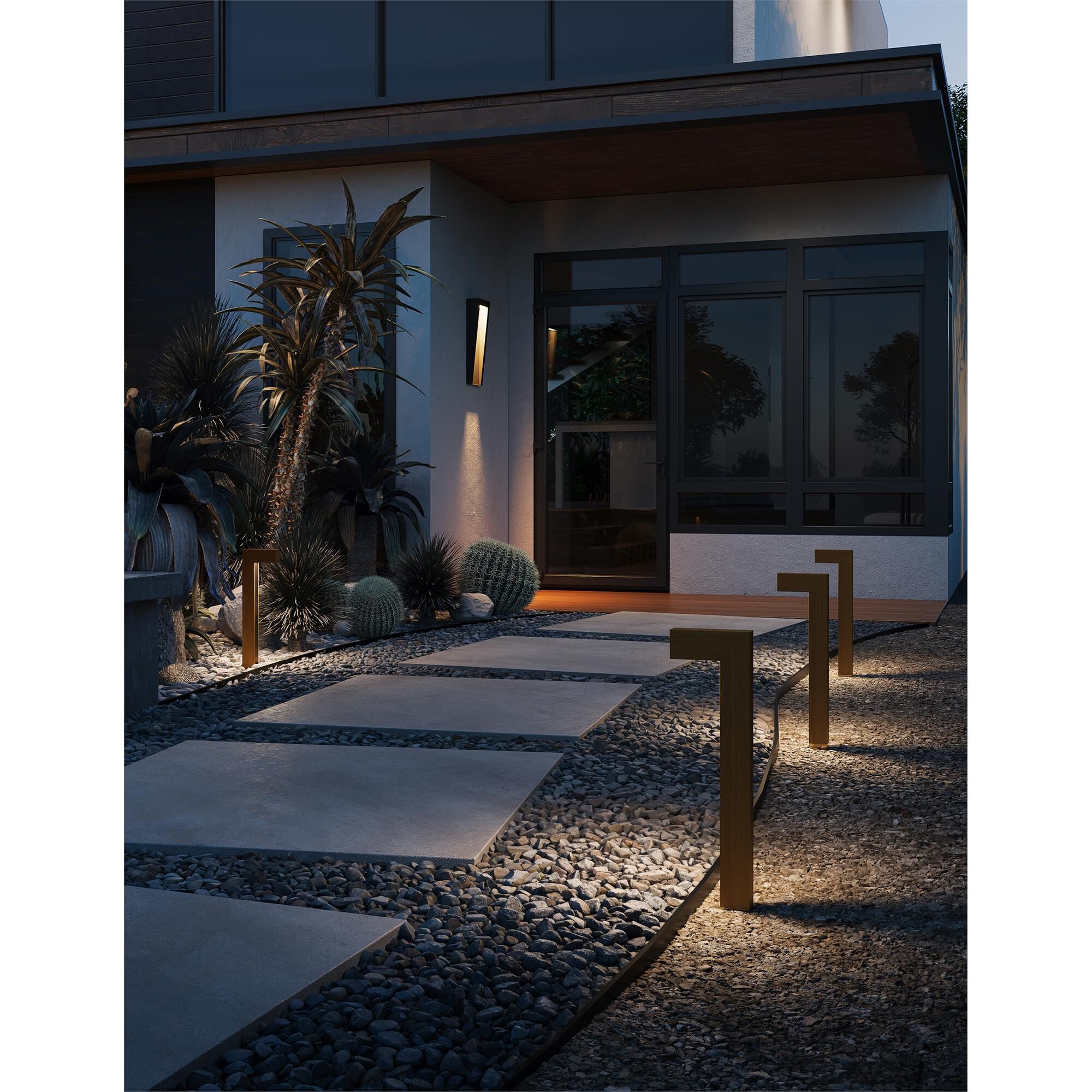 Taper 15 Inch Outdoor Wall Light