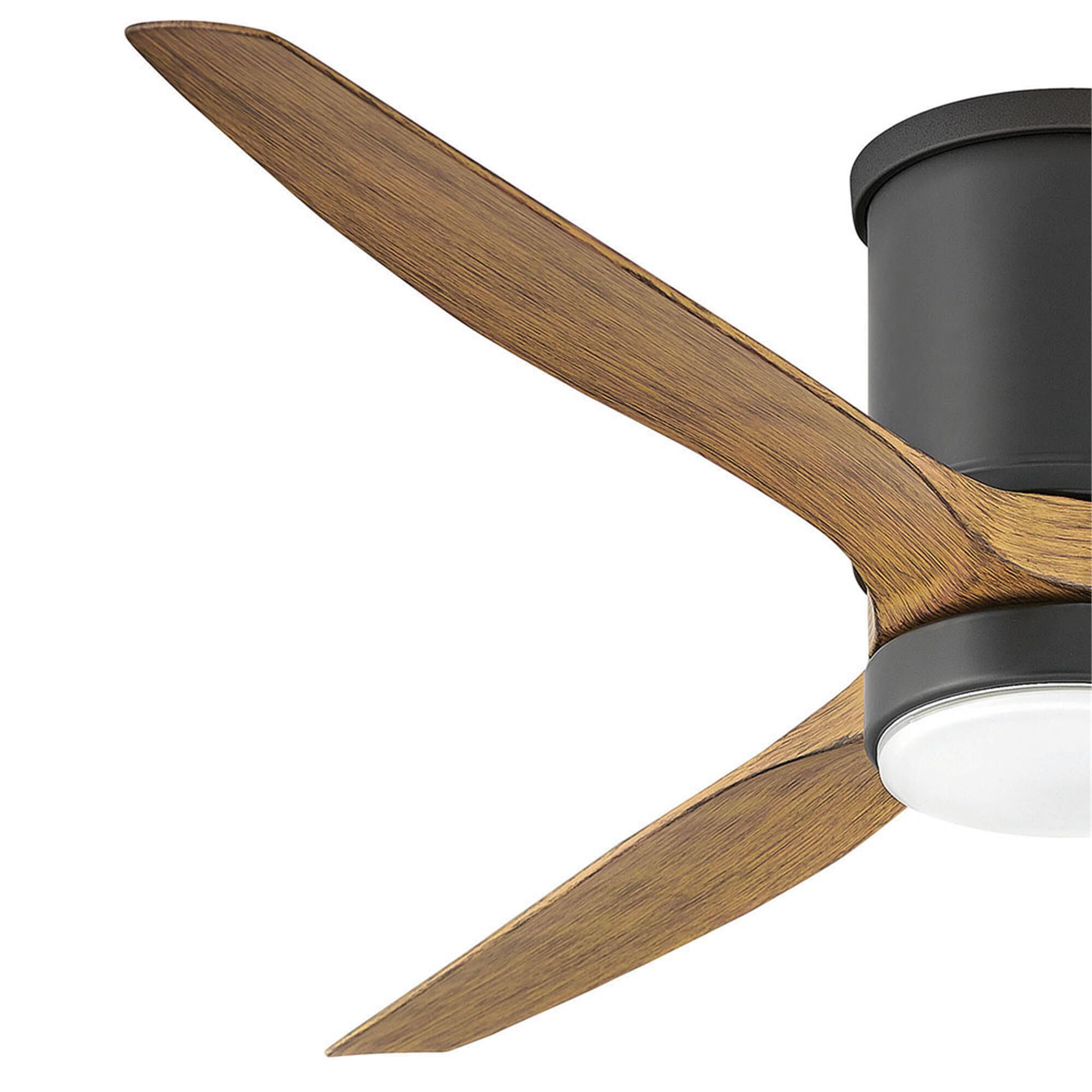 Hover 52 Inch Flush Mount Fan with Light Kit