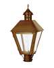 Boston 27 Inch 3 Light Outdoor Post Lamp