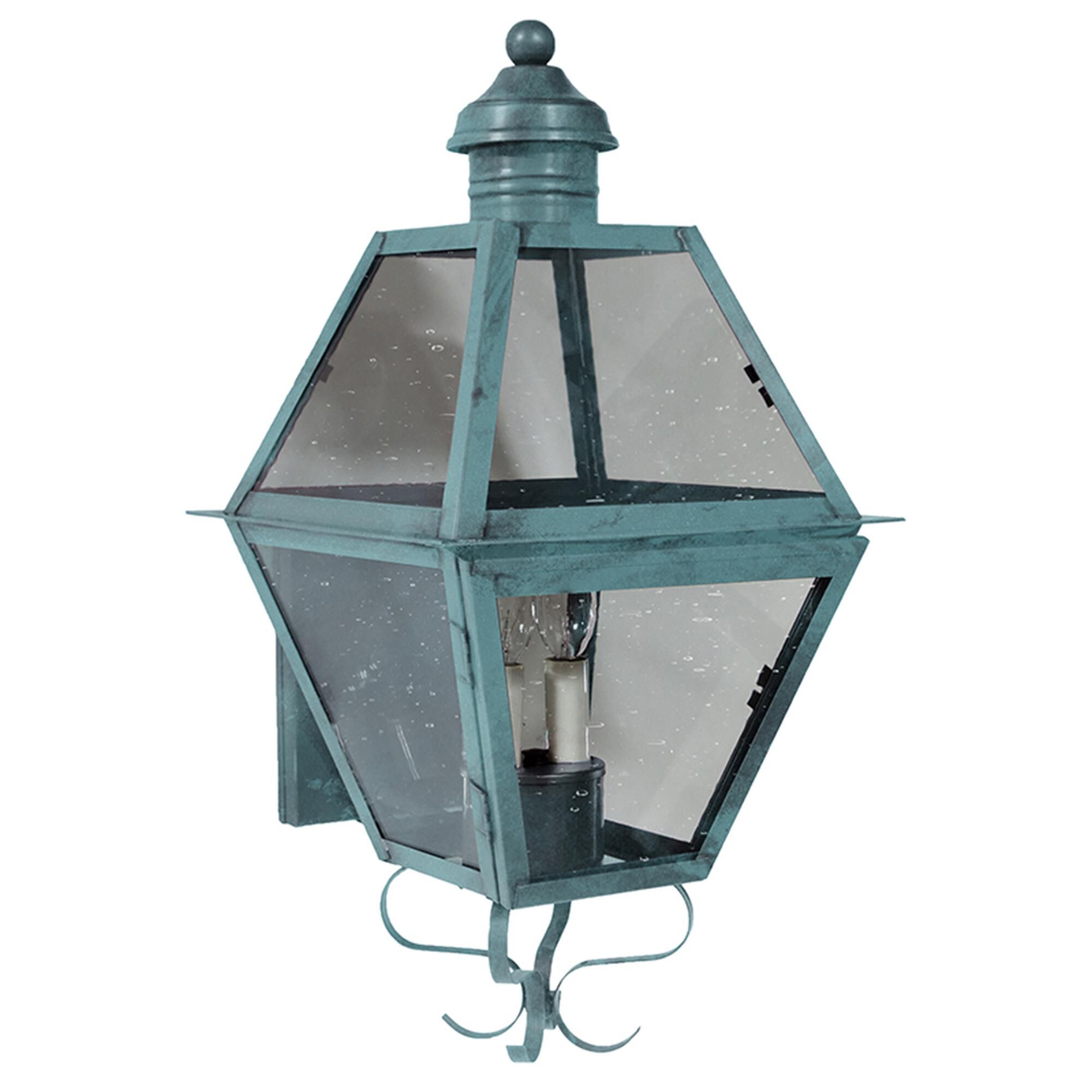Boston 19 Inch 2 Light Outdoor Wall Light