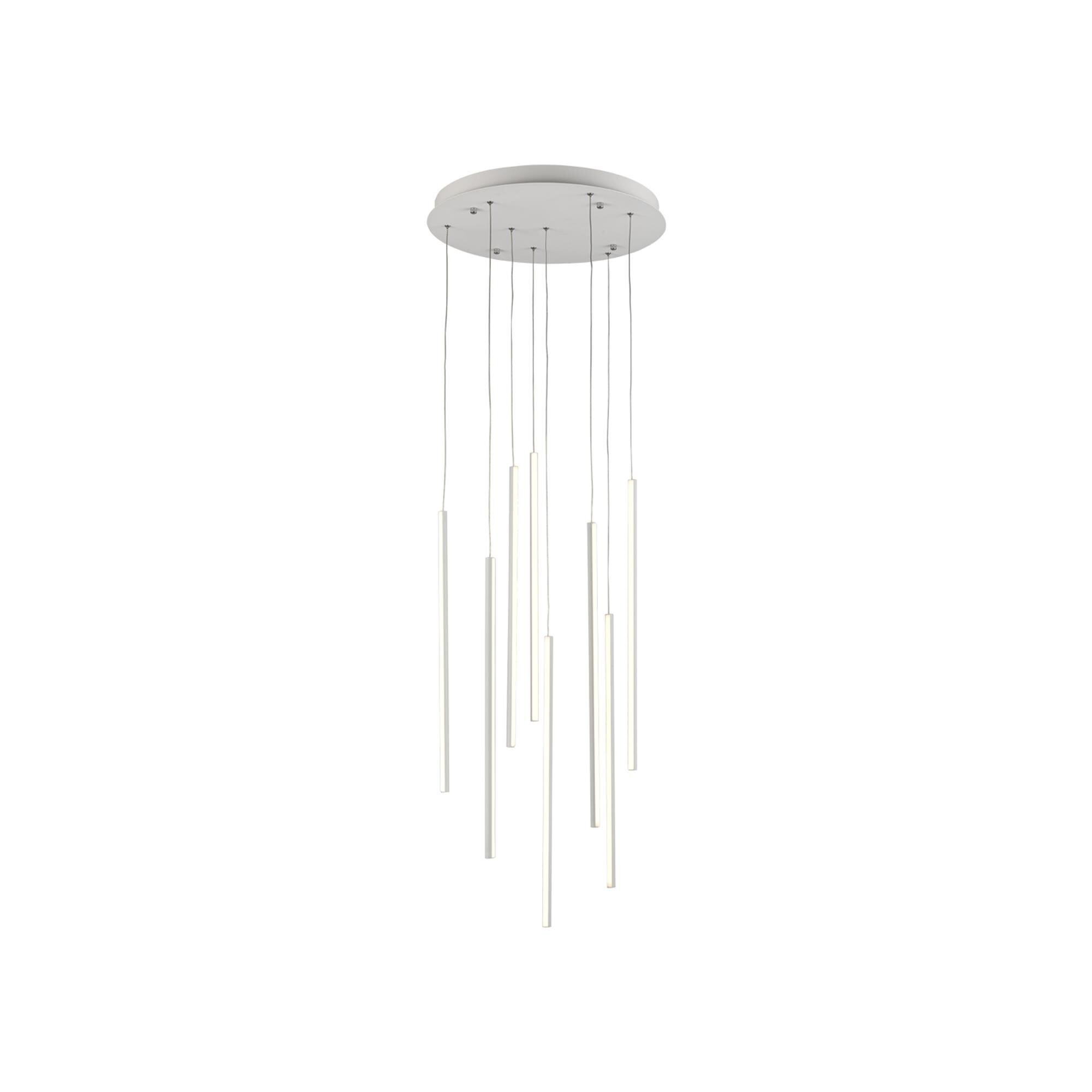 Chute 19 Inch Multi Light Pendant