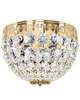Petit Crystal 8 Inch 3 Light Flush Mount