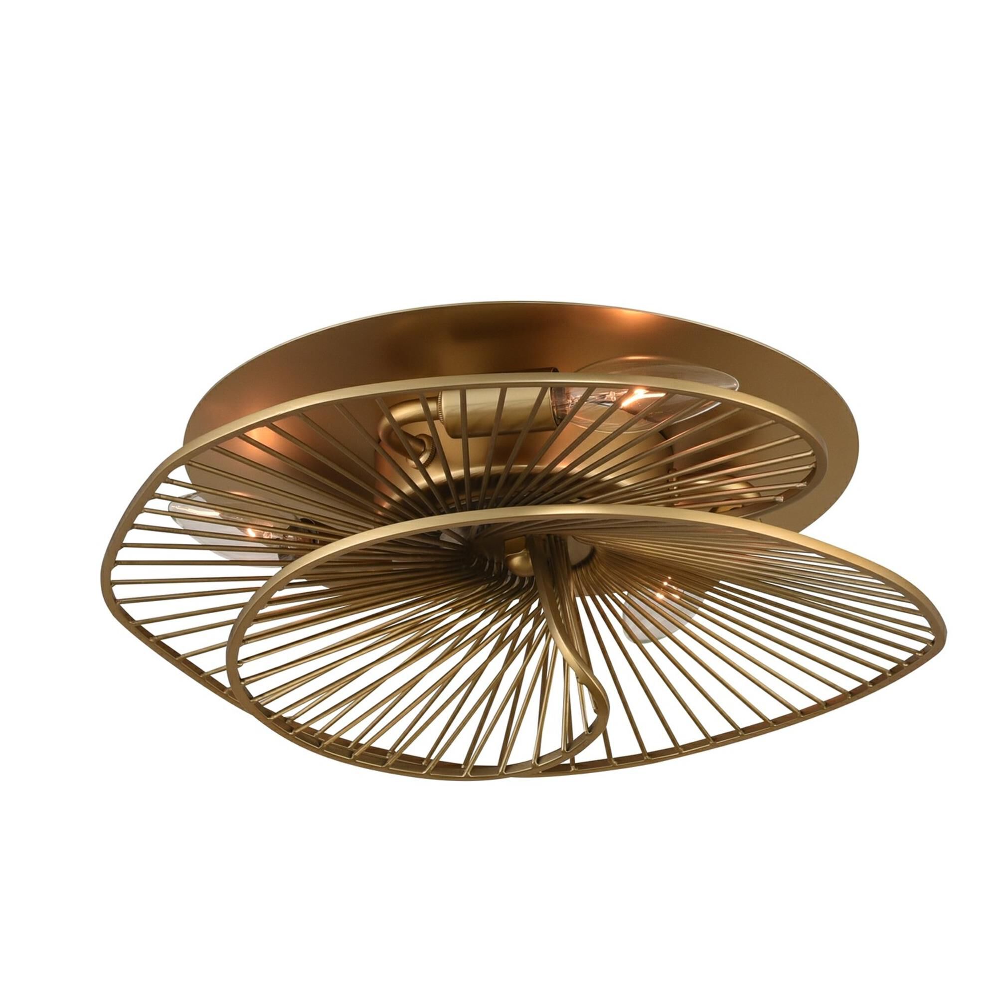 Aurora 14 Inch 3 Light Flush Mount