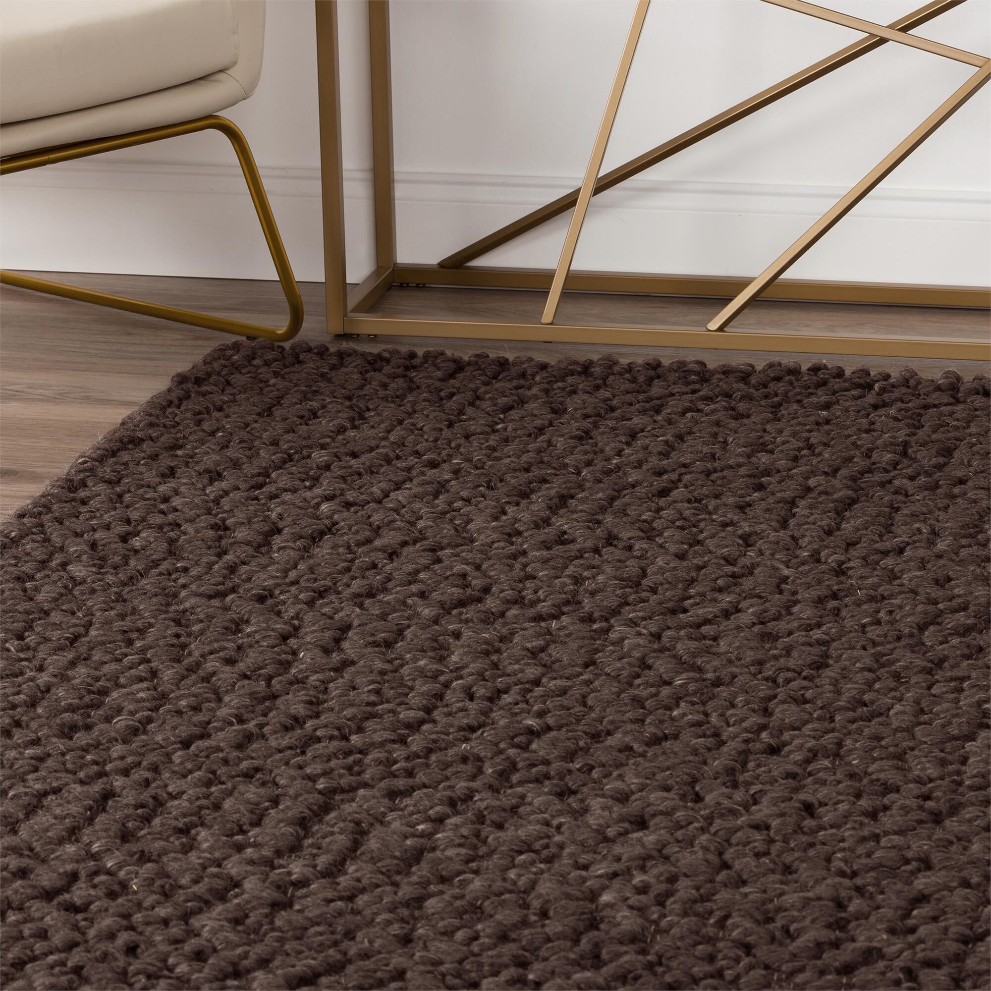 Gorbea GR1 Hand Loomed Wool Area Rug