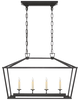 Chapman & Myers Darlana Small Linear Chandelier