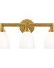 Chapman & Myers Wilton 22 Inch 3 Light Bath Vanity Light