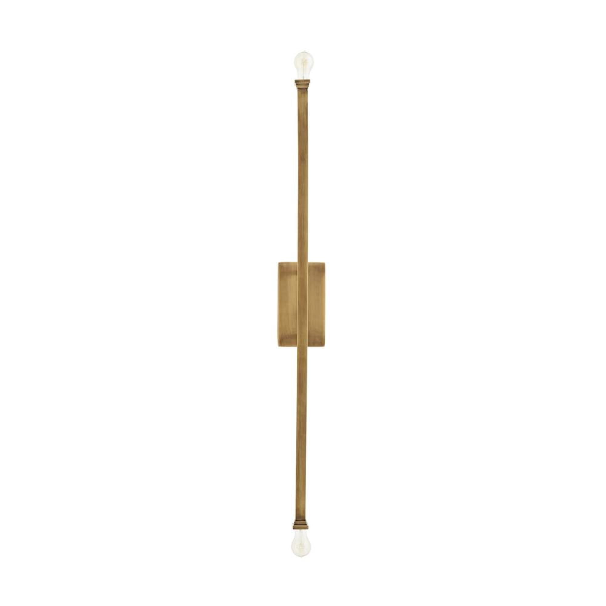 Hutu 42 Inch 2 Light Wall Sconce