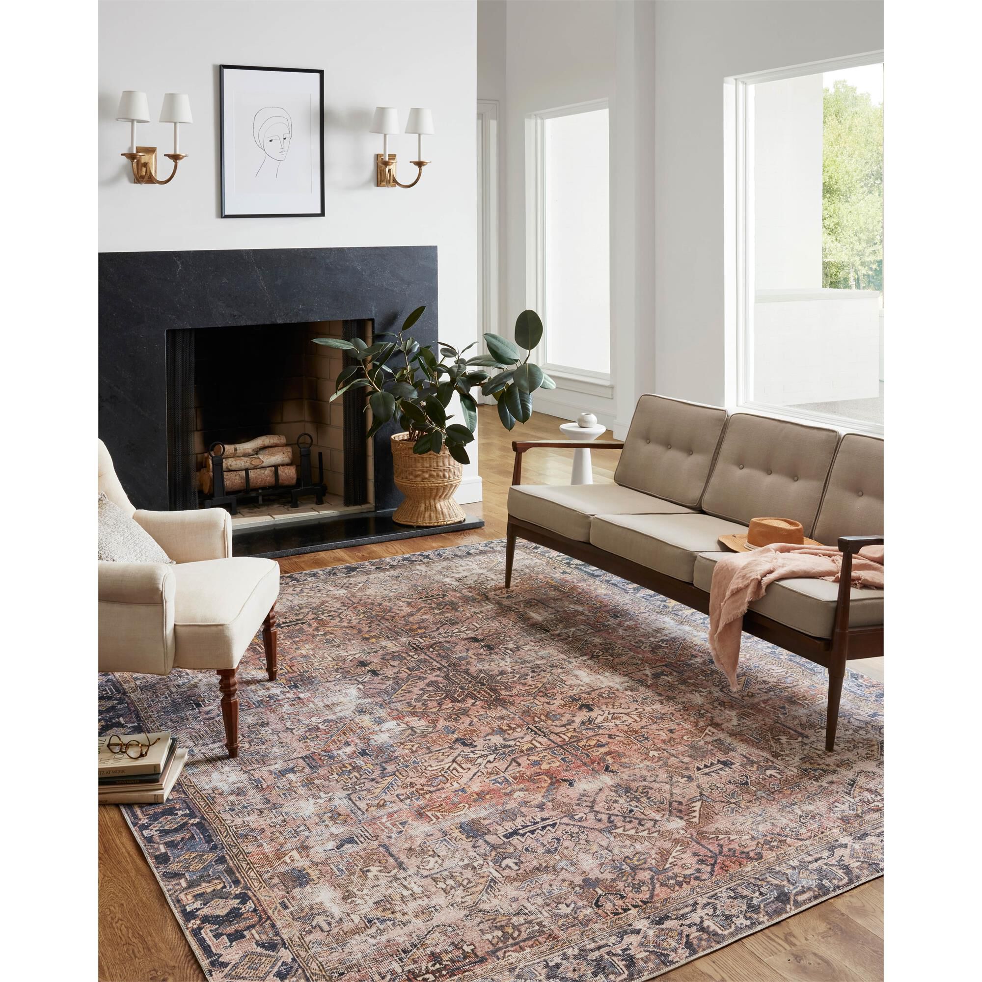 Jules Chris Loves Julia X Loloi Power Woven Area Rug