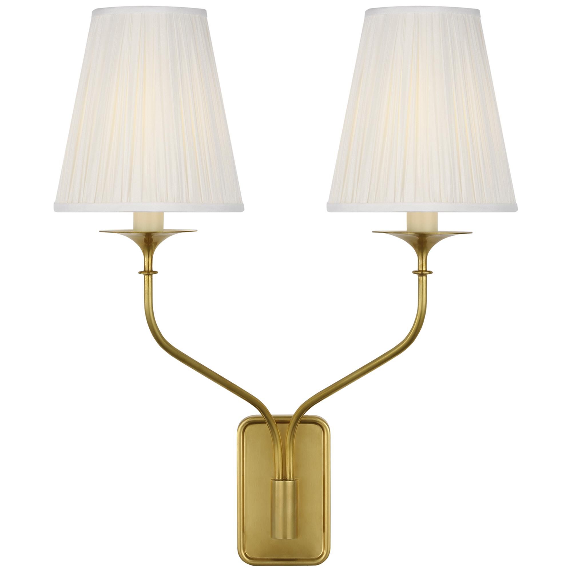 Amber Lewis Knox 19 Inch 2 Light Wall Sconce