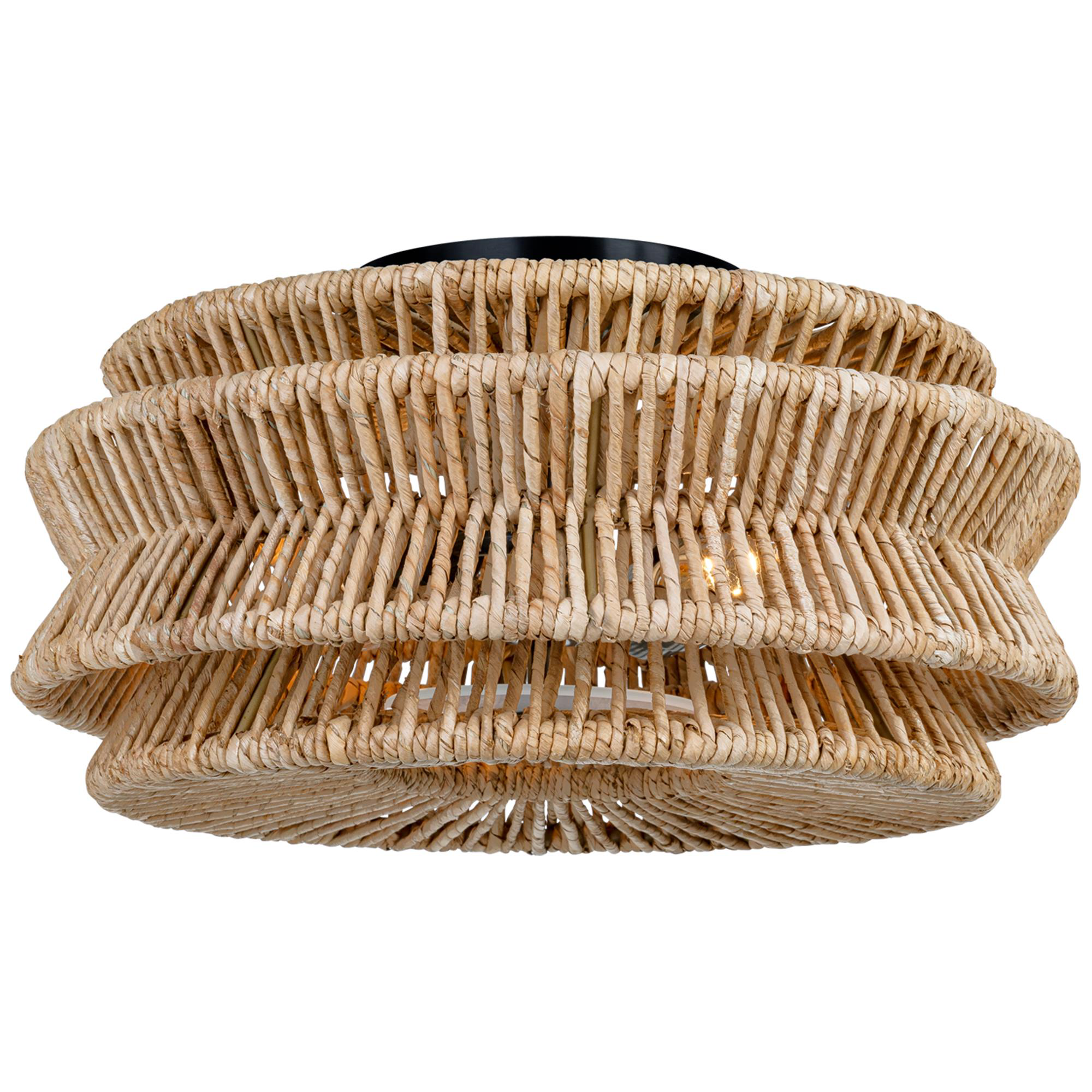 Chapman & Myers Antigua 16 Inch 2 Light Semi Flush Mount