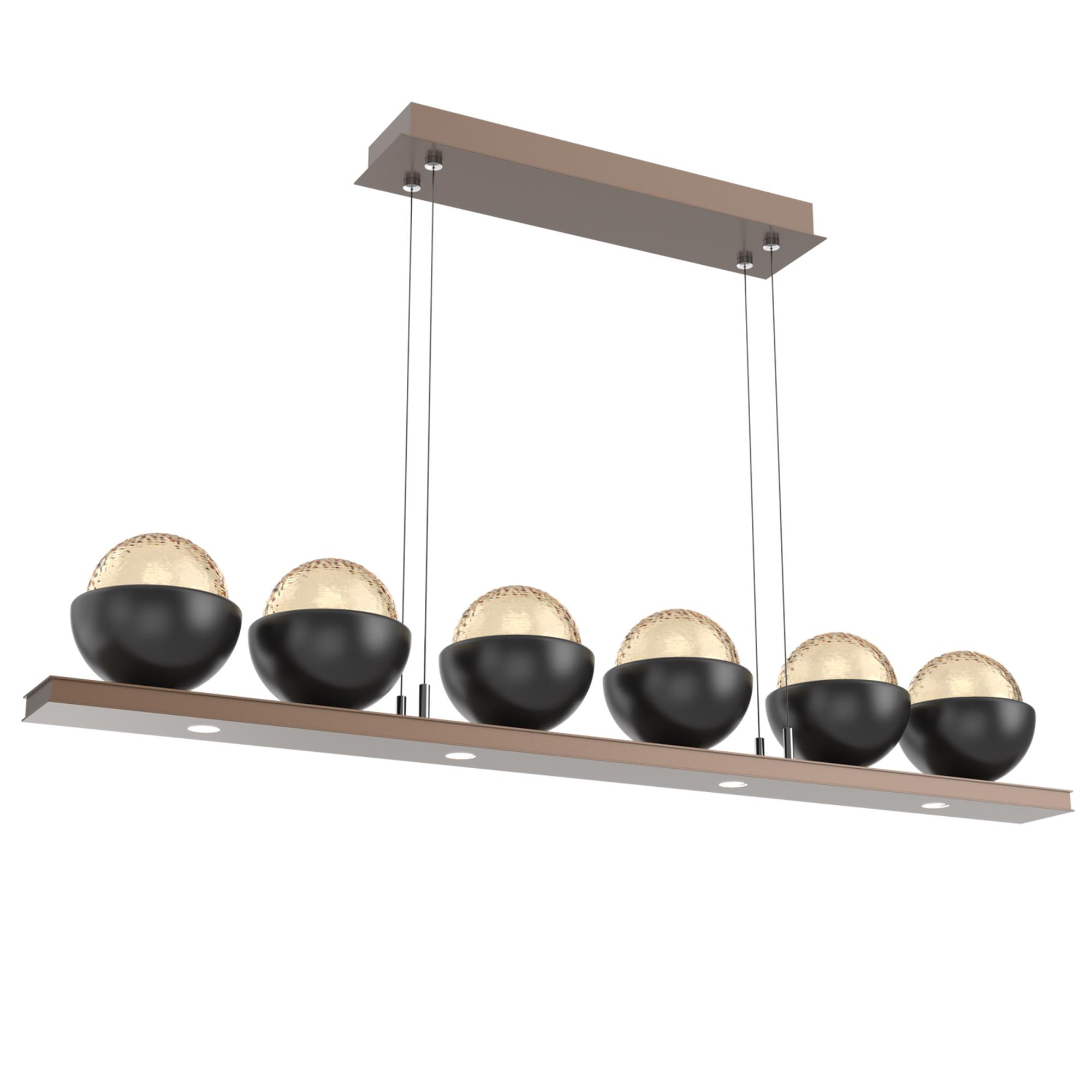 Cabochon Medium Linear Chandelier