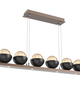 Cabochon Medium Linear Chandelier
