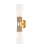 Megan Molten Mica Large 2 Light Wall Sconce