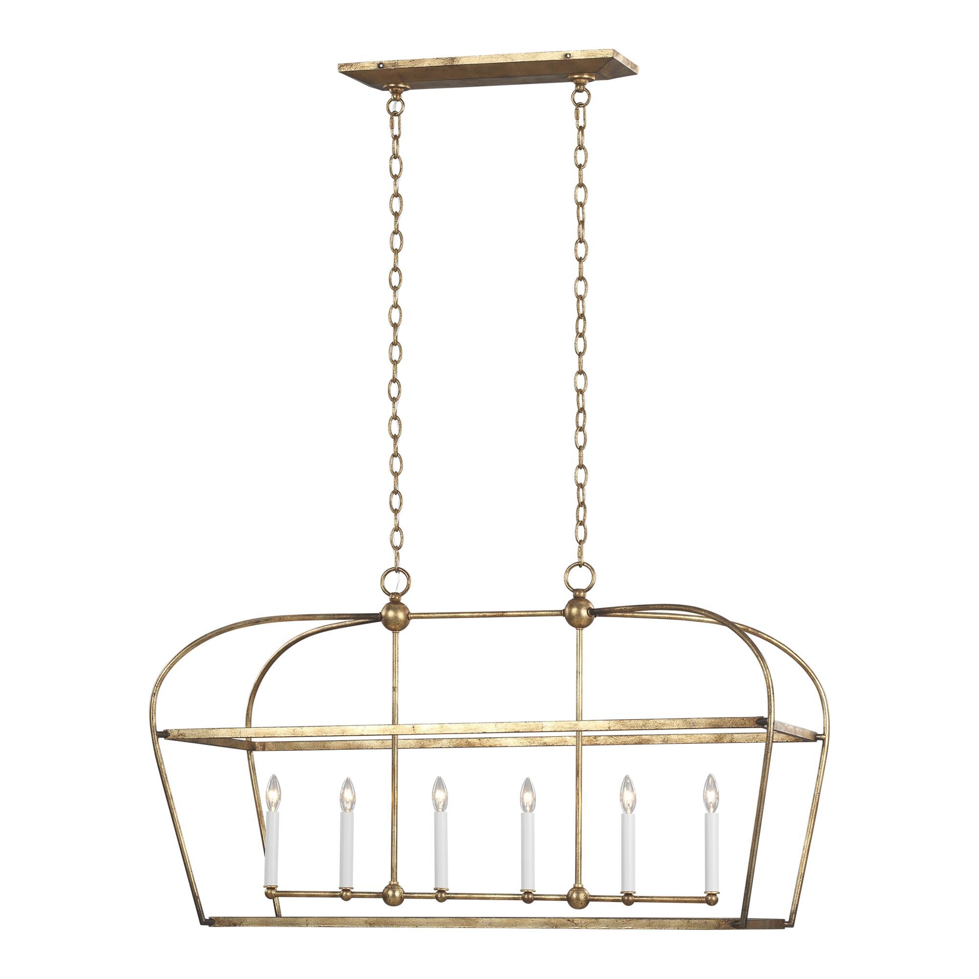 Chapman & Myers Stonington Medium Linear Chandelier