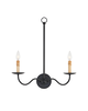 Saxon 23 Inch 2 Light Wall Sconce