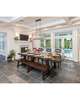 Zucca Medium Linear Chandelier