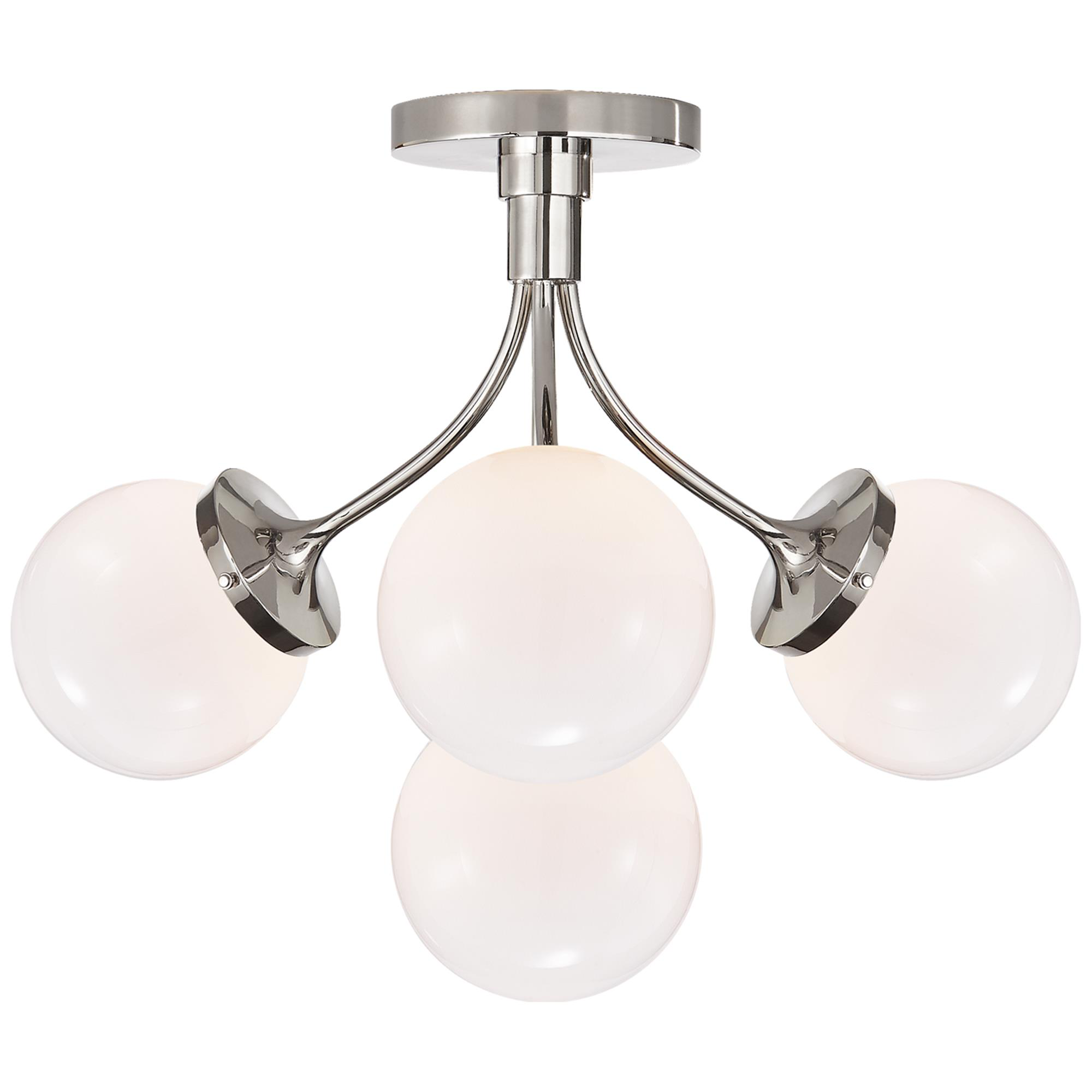 Kate Spade New York Prescott 18 Inch 4 Light Semi Flush Mount