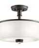 Joelson 14 Inch Semi Flush Mount