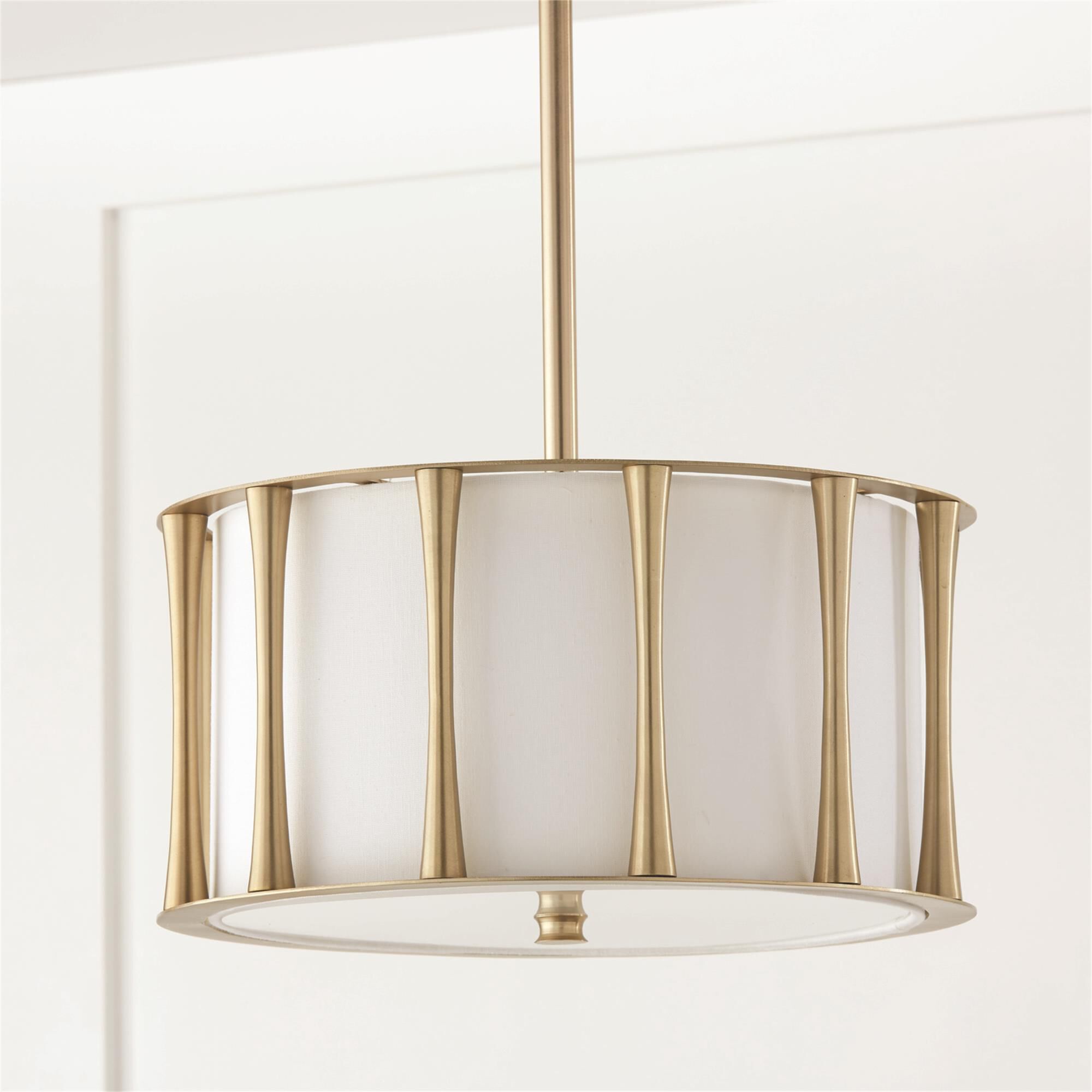 Bodie 15 Inch 3 Light Semi Flush Mount
