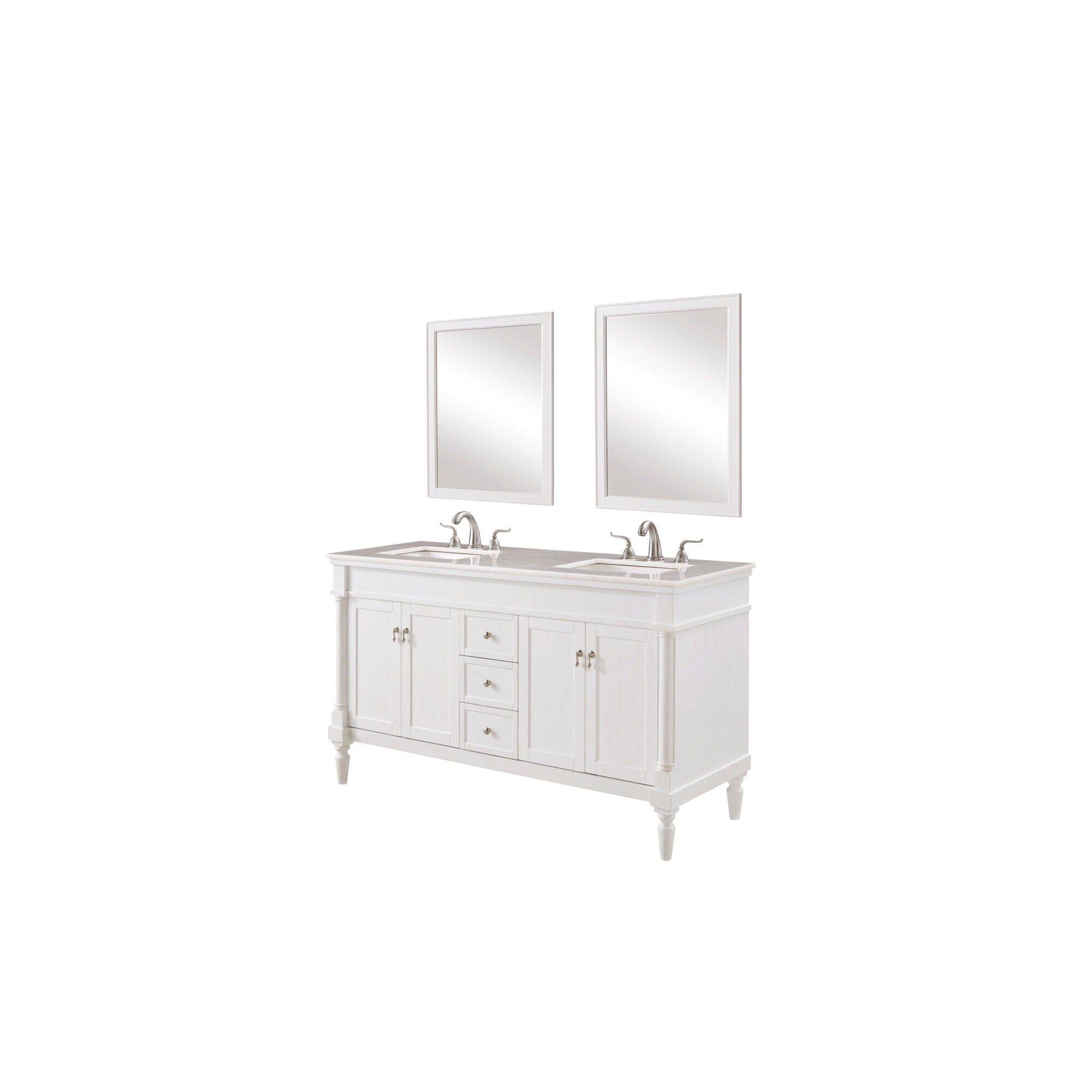 Lexington 60 Inch Bath Vanity Cabinet
