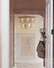 Lorelei 24 Inch 6 Light Semi Flush Mount