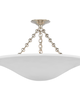 AERIN Mollino 24 Inch 3 Light Flush Mount
