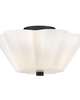 Honey 15 Inch 3 Light Semi Flush Mount