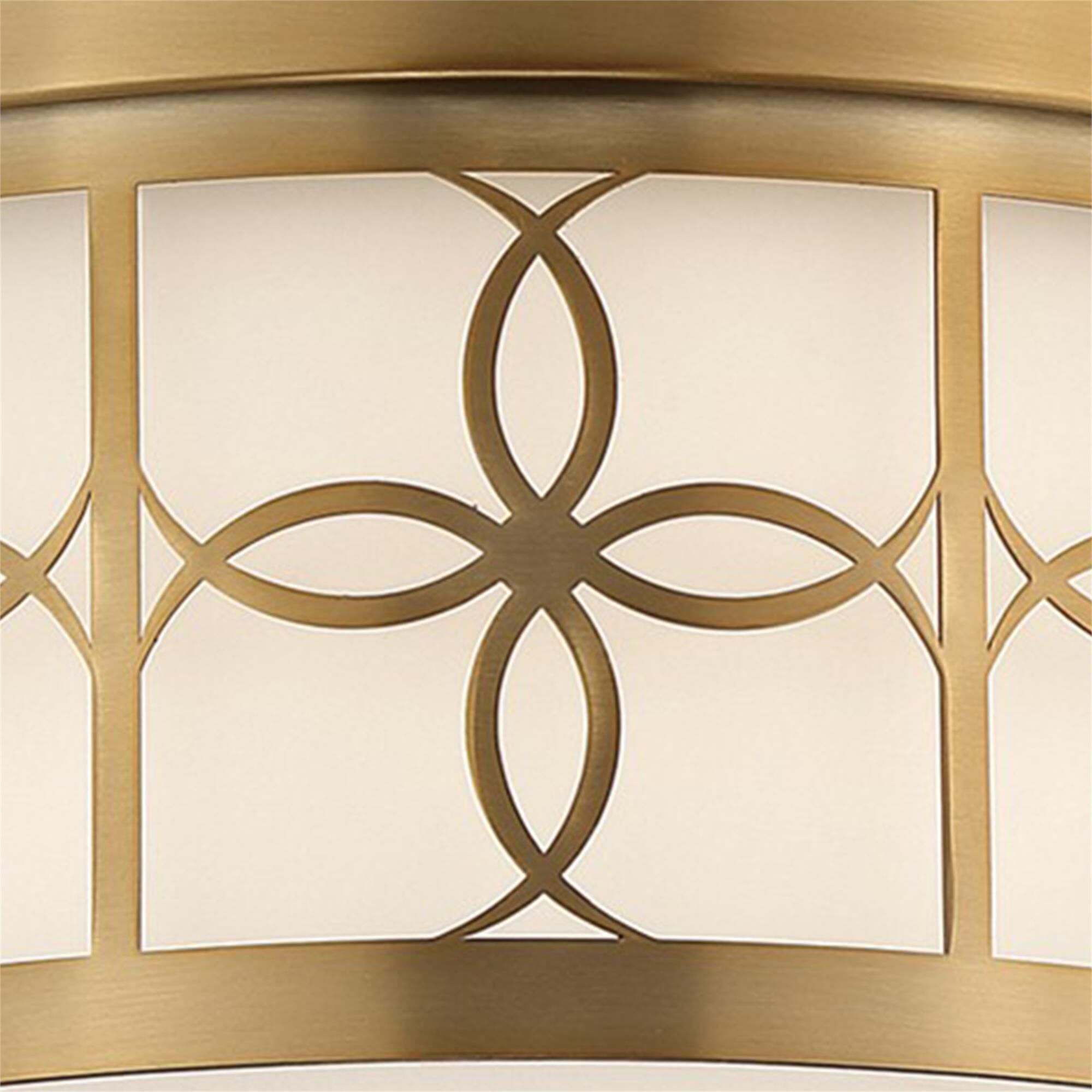 Anniversary 14 Inch 2 Light Flush Mount