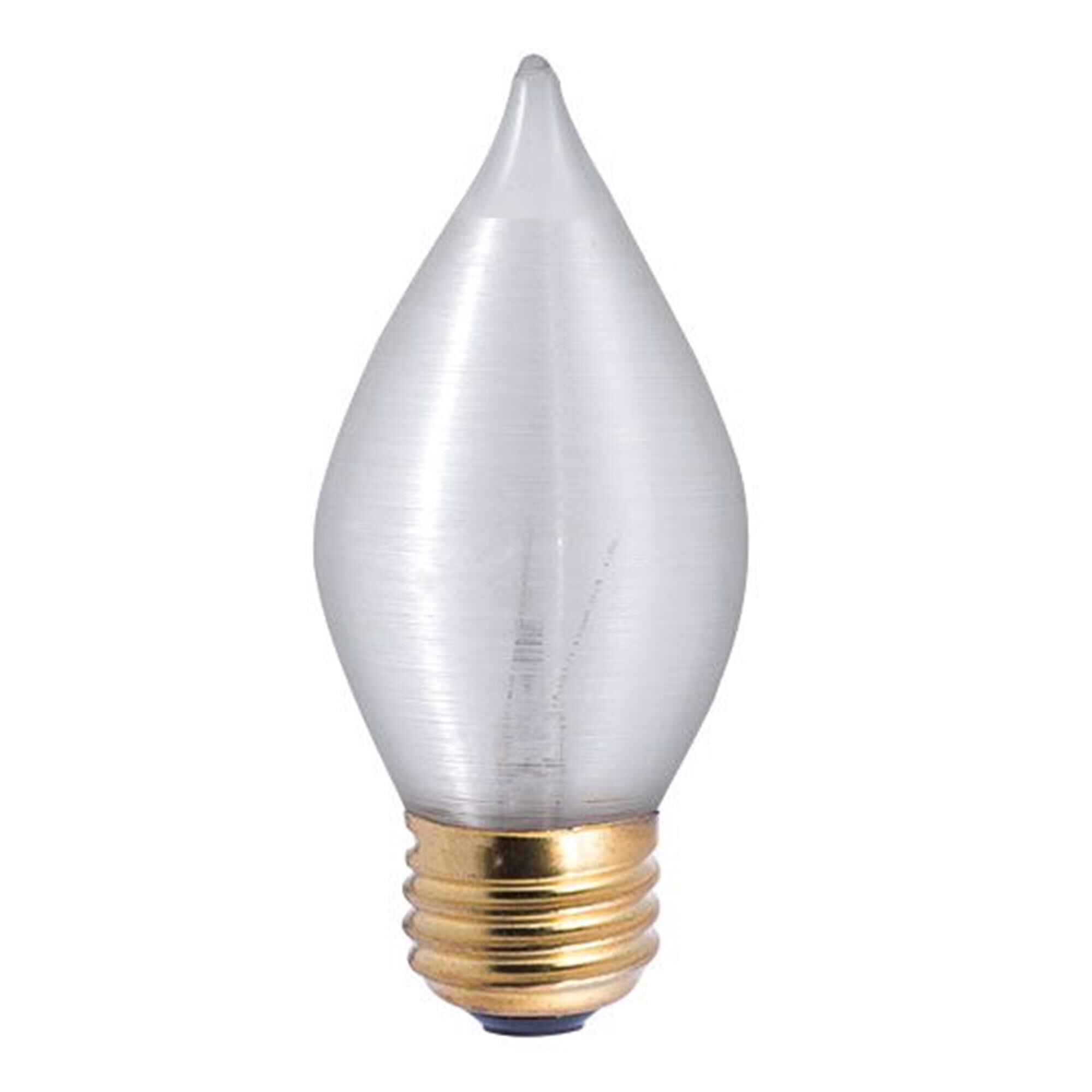 40 Watt C15 Spunlite Satin E26 130 Volt