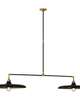 Thomas O'Brien Piatto Large Linear Chandelier