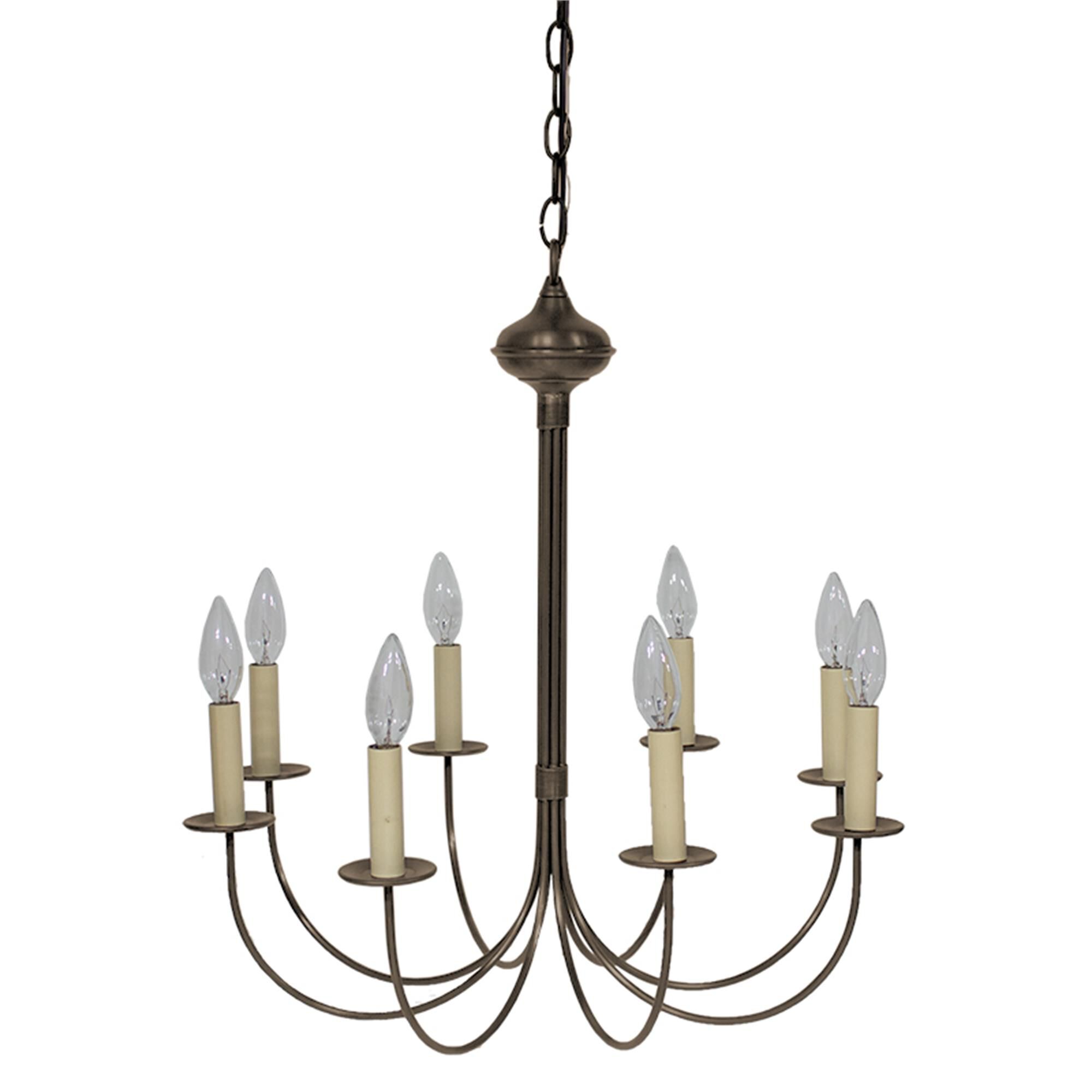 23 Inch 8 Light Chandelier
