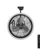 DualMount 20 Inch Wall Mounted Fan