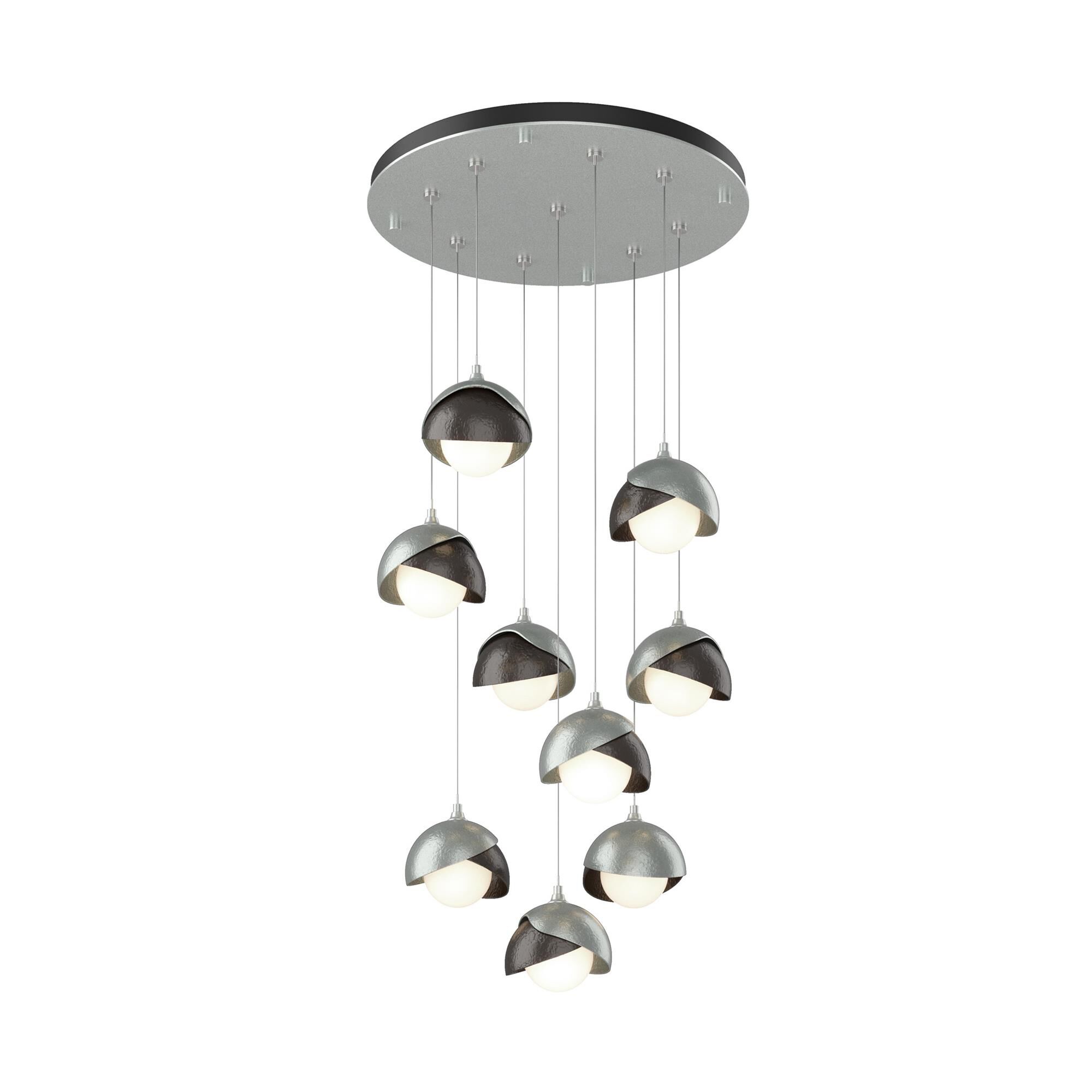 Brooklyn 20 Inch 9 Light Multi Light Pendant