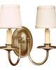 12 Inch Wide 2 Light Wall Sconce