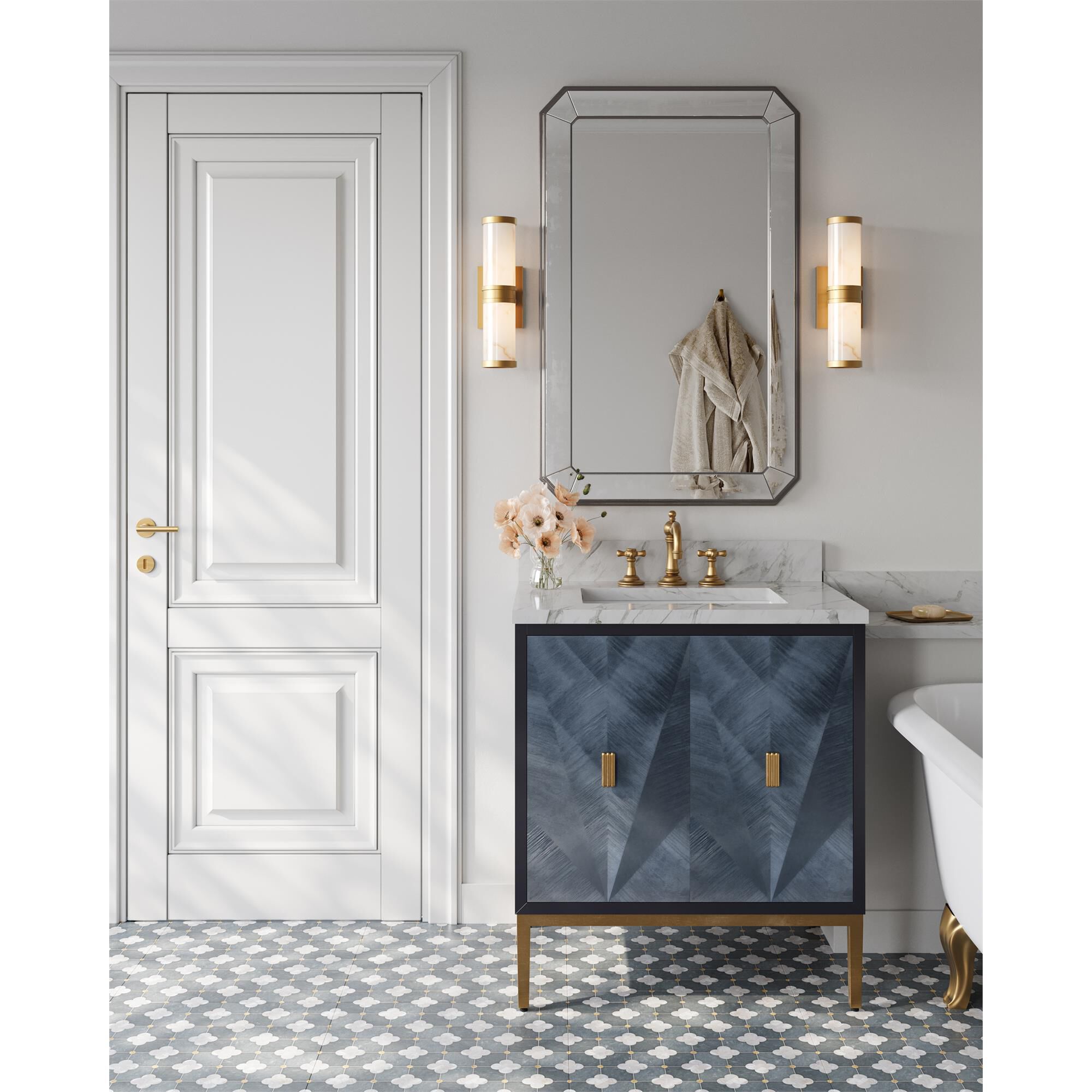 Kallista 30 Inch Bath Vanity Cabinet