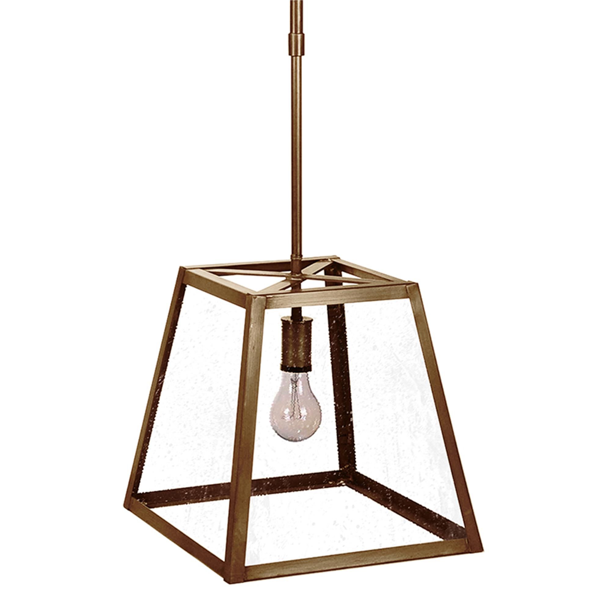 Transitional 12 Inch Lantern Pendant