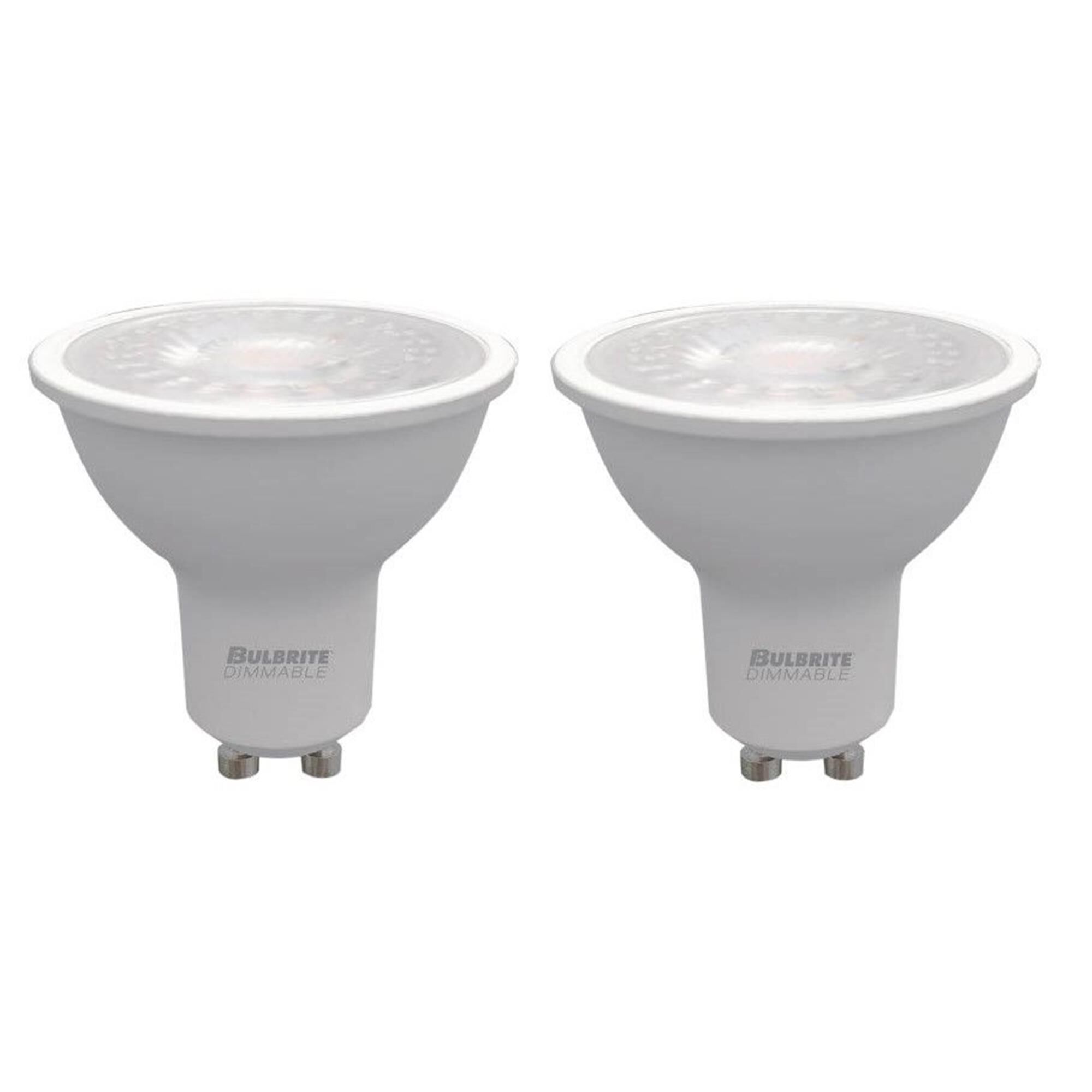 6 Watt LED PAR16 GU10 3000K Flood Dimmable 90CRI 120 Volt (2 Pack)