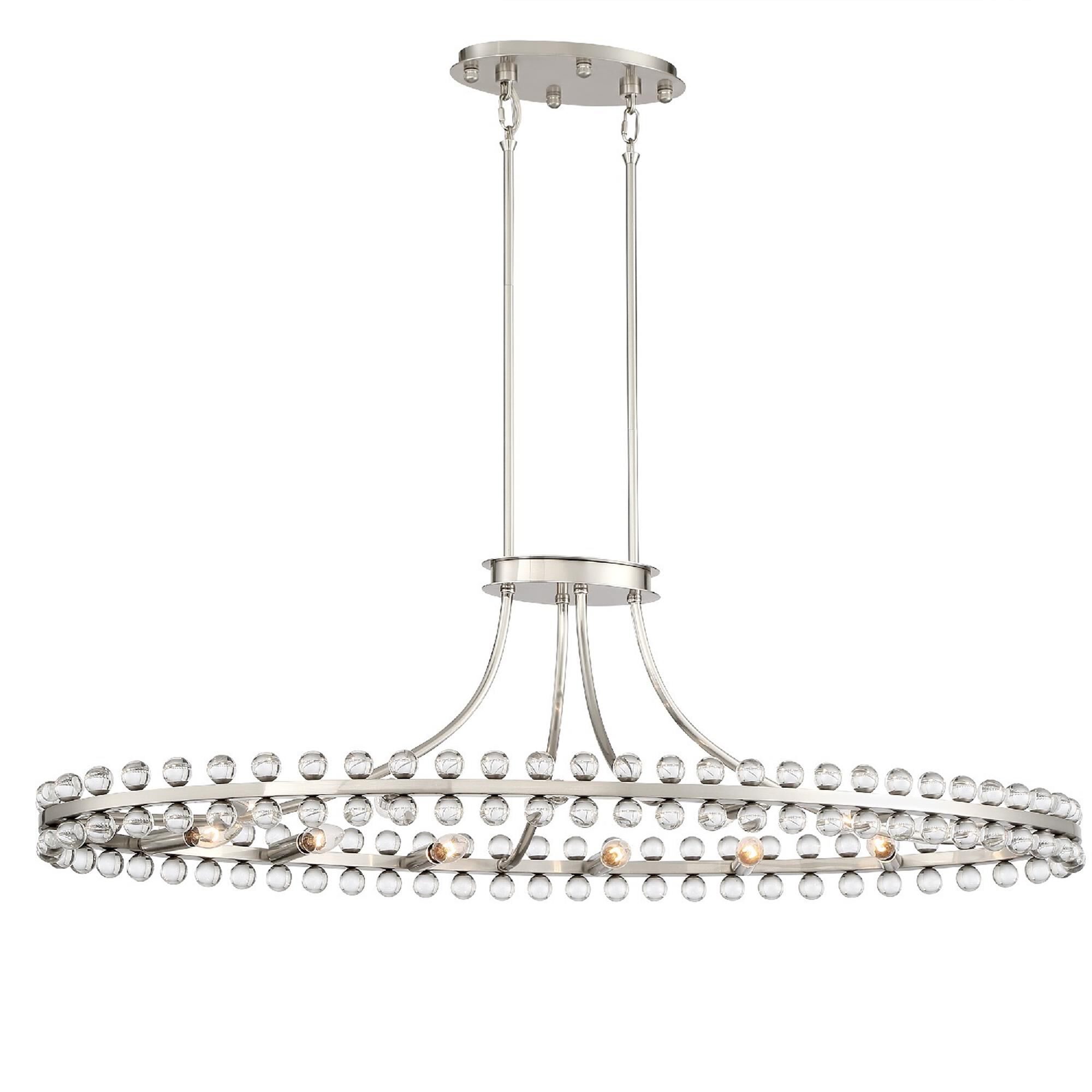 Clover Medium Linear Chandelier