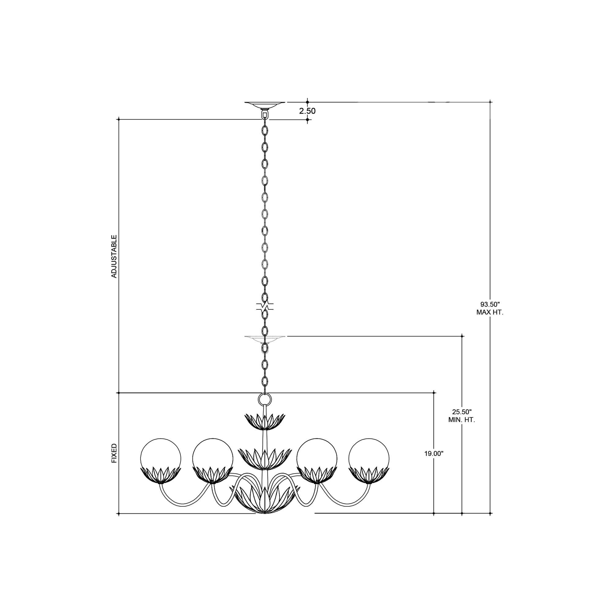 Mirasole Large Chandelier