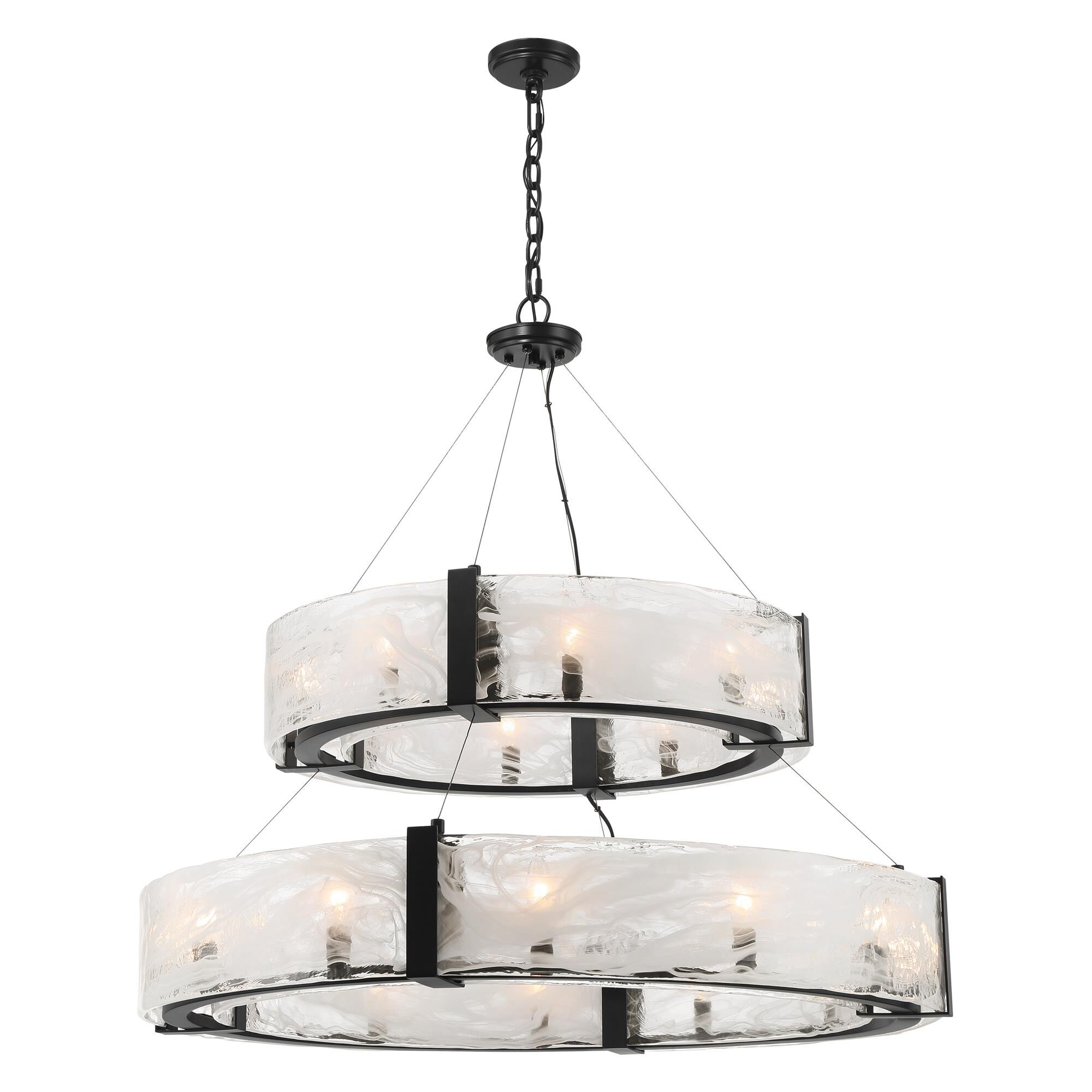 Cloud Break Large Chandelier