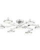 Meander 29 Inch 6 Light Semi Flush Mount