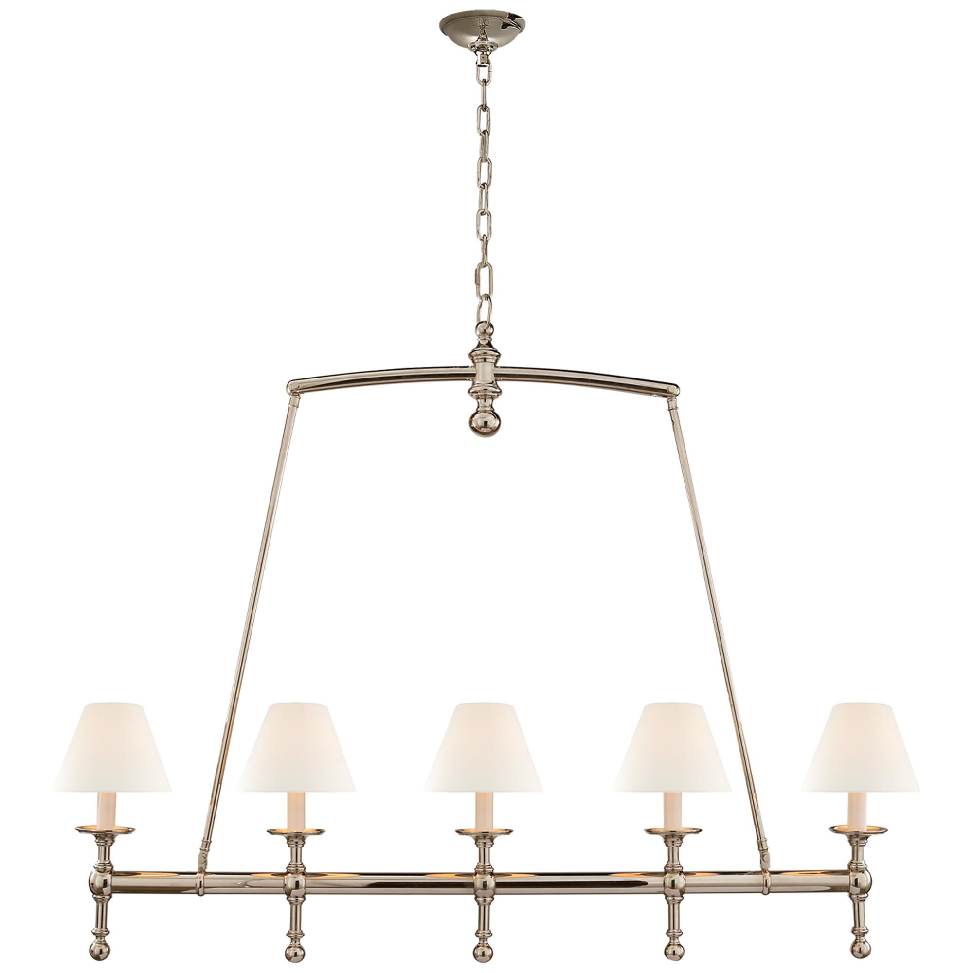 Chapman & Myers Medium Linear Chandelier