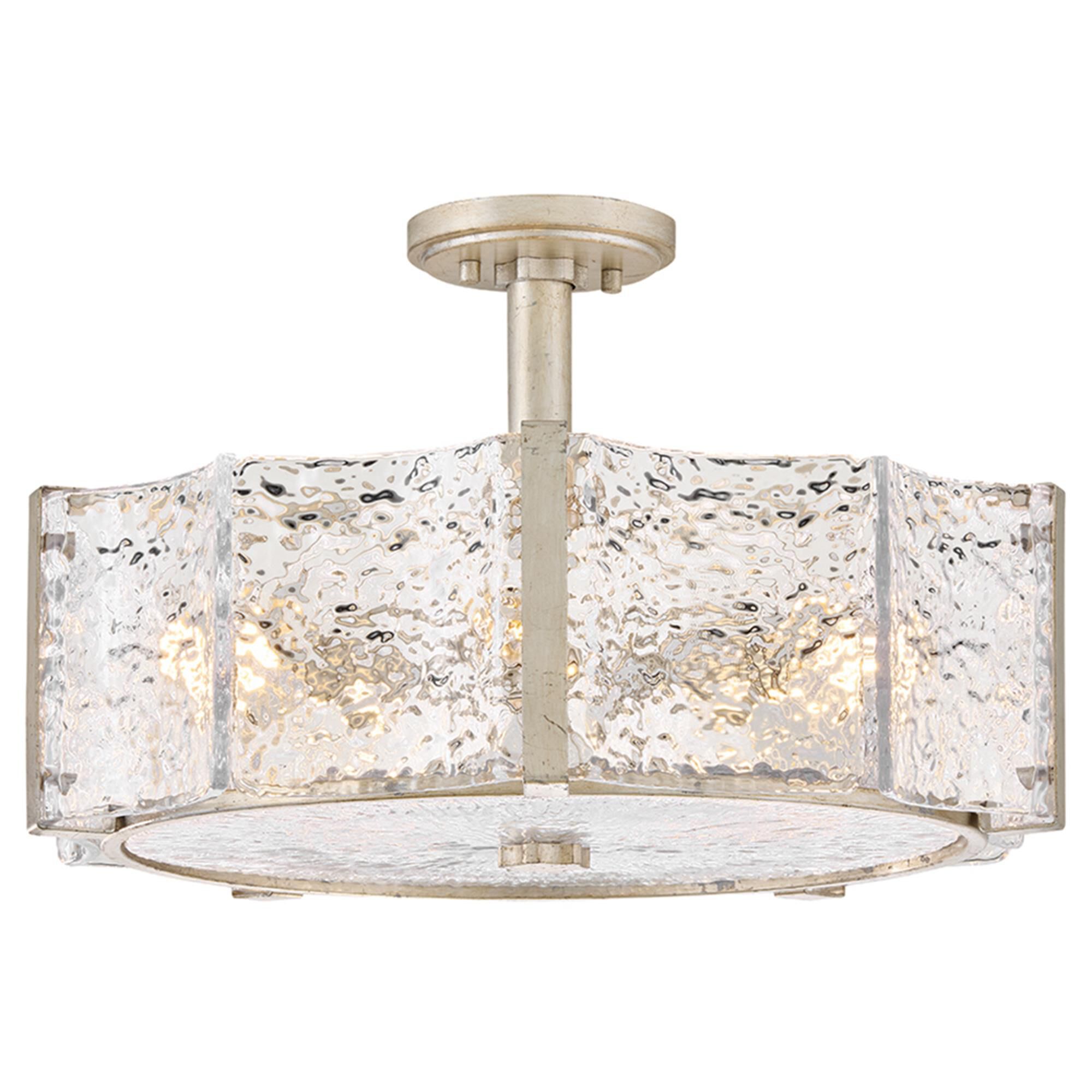 Florian 20 Inch 5 Light Semi Flush Mount