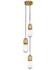 Thomas O'Brien Junio 9 Inch 3 Light Multi Light Pendant