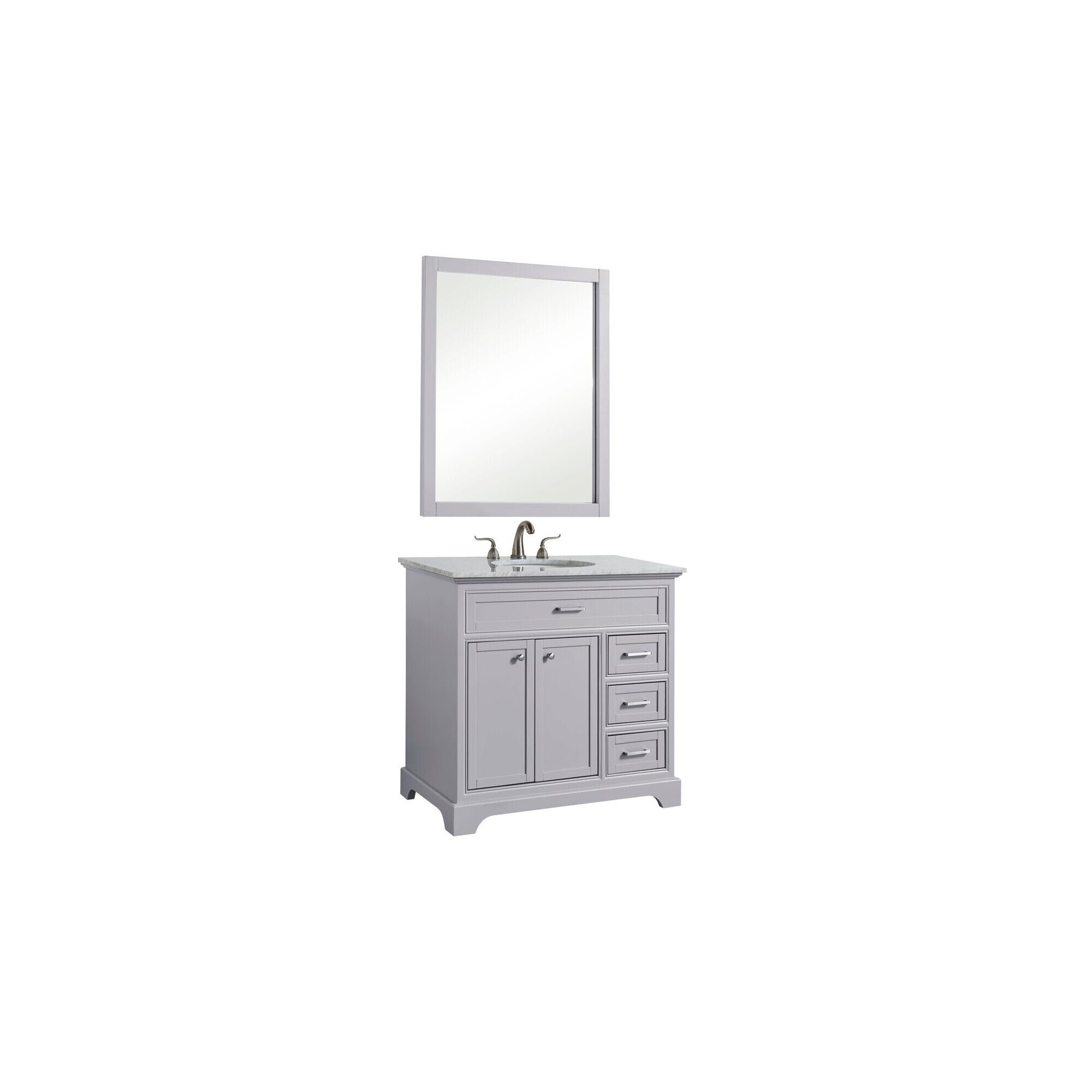 Americana 36 Inch Bath Vanity Cabinet