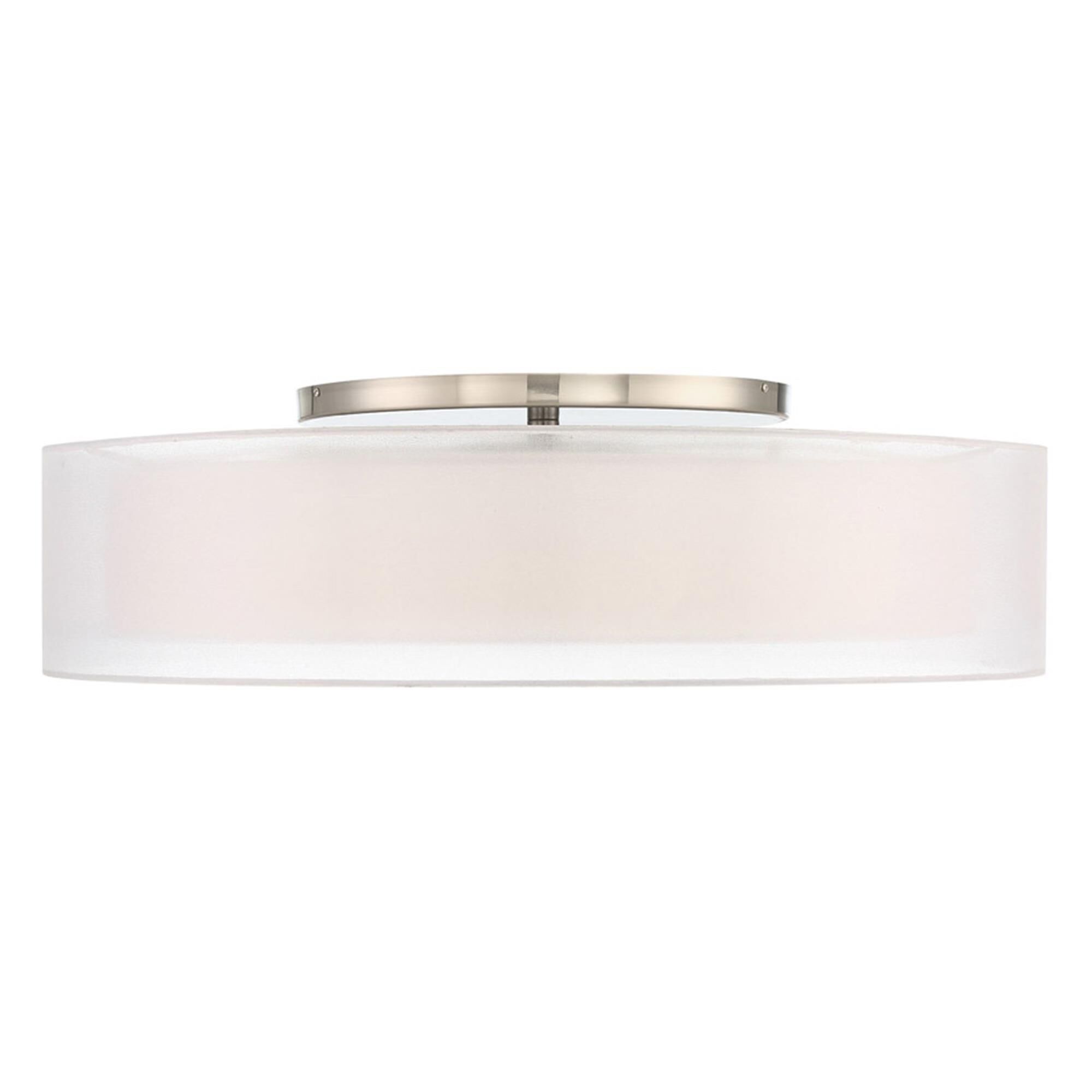 Metropolis 30 Inch Semi Flush Mount