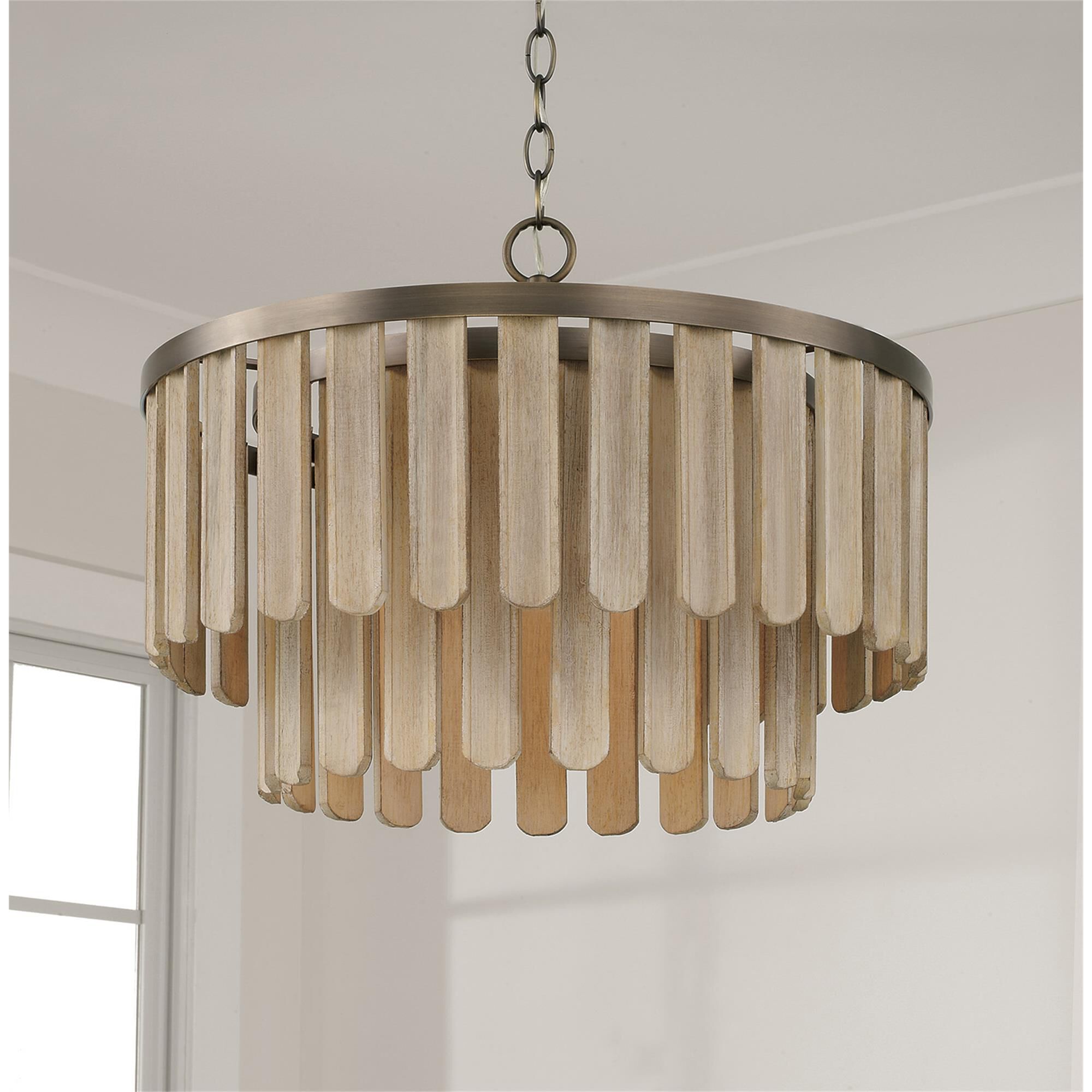 Jada 20 Inch Semi Flush Mount
