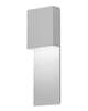 Flat Box 17 Inch Outdoor Wall Light