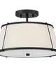 Clarke 15 Inch 2 Light Semi Flush Mount